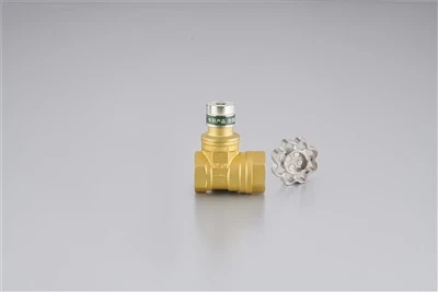 Magnetische inductievergrendelde messing schuifafsluiter